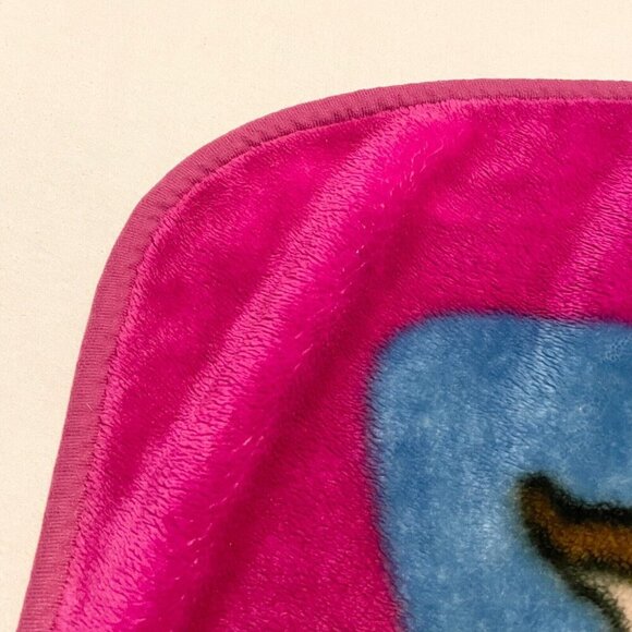 Vintage Scooby Doo Fleece Blanket 58 x 41 Inch Throw Blanket Y2K - Picture 8 of 15